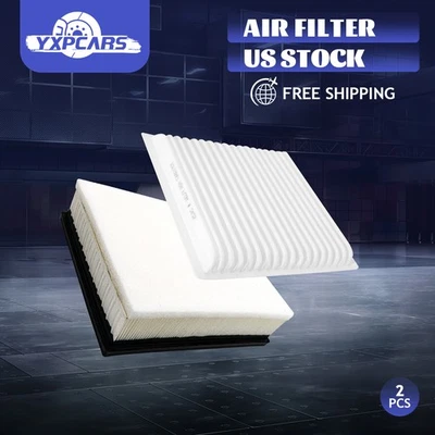 Filtro de aire del motor y kit de filtro de aire de cabina para Lincoln Mkx 2016 2017 2018 V6 3,7 L Foto 1 de 4