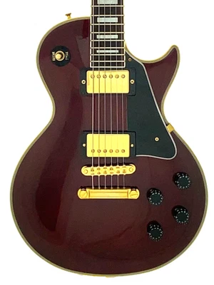 Orville by Gibson 1998 LPC Les Paul Custom Wine Red MADE IN JAPAN - Image 1 of 4