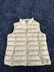 Chaleco Eddie Bauer para mujer XL plumón acolchado sin mangas ligero al aire libre EB650 - Imagen 1 de 8