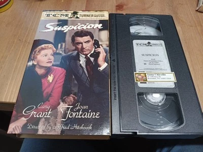 VHS - SUSPICION - Alfred Hitchcock - CARY GRANT, JOAN FONTAINE - Turner Classic  Foto 1 de 2