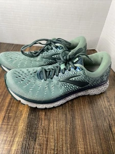Brooks Womens Glycerin 17 Running Shoes Sneakers Green Size 8.5b - Picture 1 of 6