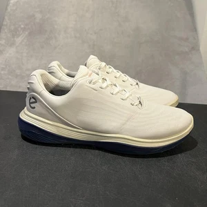 ECCO Golf LT1 Shoes Mens US 9-9.5 EU 43 White Waterproof Spikeless X-TENSA - Picture 1 of 10
