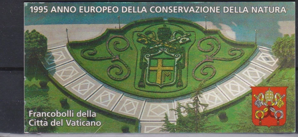 VATICANO Sc#981a-4a Bklt 1995 conservación de la naturaleza MNH folleto sin explotar Foto 1 de 1