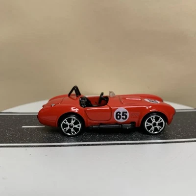 Matchbox Superfast Series #1 1965 Shelby Cobra 427 S/C Roadster rojo 1:64 casi nuevo Foto 1 de 4