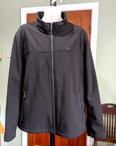 Tommy Hilfiger Herren Bomberjacke schwarz wind- und wasserabweisend XL Full Zip - Bild 1 von 9