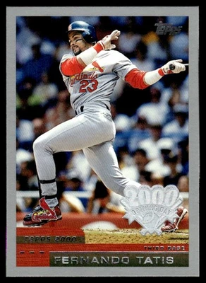 2000 Topps Opening Day Fernando Tatis St. Louis Cardinals #76 - Image 1 of 2