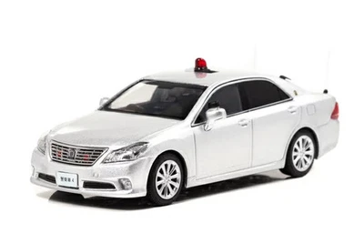 RAI'S 1/43 Toyota Crown GRS202 2014 Tokyo Police Guard Vehicle Silver H7431403 - Image 1 of 3