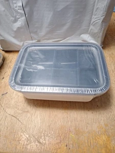 3 IKEA 365+ Caja de Almacenamiento de Alimentos Hermética Plástico Rectángulo con Tapa y Bandejas Comp 1L NUEVO - Imagen 1 de 6