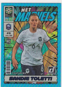 Donruss FIFA Women’s World Cup 2023 NET MARVELS BLUE #9 SANDIE TOLETTI #65/99 - Bild 1 von 2