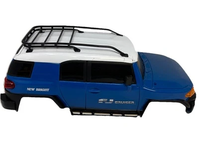 Корпус радиоуправляемого автомобиля FJ Cruiser синий новый яркий сменный на заказ - Изображение 1 из 4