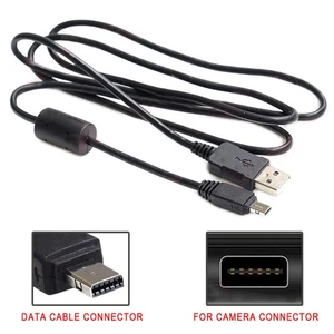 1M USB Data Cable 12P For Casio EX-TR200 EX-TR100 TR1500 EX-Z20 EX-Z29 EX-FH100 - Picture 1 of 5