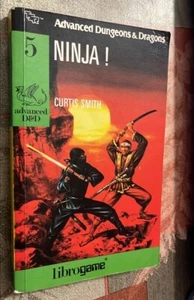 librogame NINJA! n.5 Advanced D&D 2°ristampa Curtis Smith Giugno 1990 - Foto 1 di 1