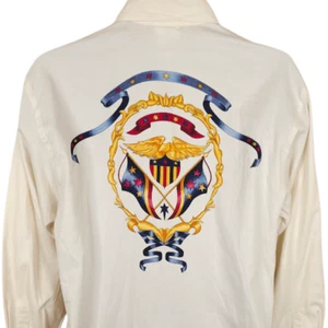 Vintage Mondi Shirt Womens Size Small European 36 Made In West Germany Crest - Picture 1 of 11