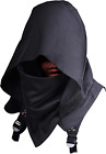 Cyberpunk Rogue Cowl Hood Scarf, Winter Neck Warmer Costume Hooded Cape