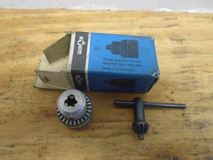 ROHM 1/64" - 5/32" Drill Chuck - 0JT Taper Mount - Picture 1 of 4