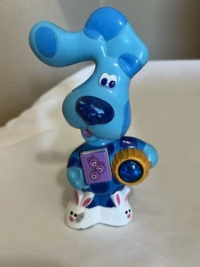 Vintage Talking Blues Clue -Blue With Book&bunny Slippers - Picture 1 of 5