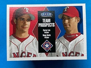 2000 Fleer Tradition Team Prospects Corey Lee Doug Davis #359