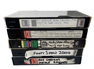 Blank VHS Video Cassette Tape Bundle of 5 - Picture 1 of 6