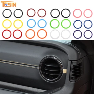 Side Air Conditioner Vent Outlet Ring Trim Cover for Jeep Wrangler JL JT 2024+ - Picture 1 of 20