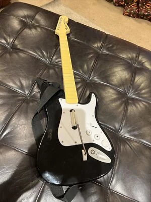 Rock Band Harmonix Guitar Hero Fender Stratocaster Modelo 19091 Wii Sin Dongle Foto 1 de 4