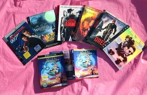 Aladdin 4k Schonhülle, und 8 weitere DVD Schonhüllen, KEINE DISCS!, + Gratis Schallplatte - Bild 1 von 4