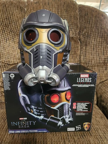 Marvel Legends Star Lord Electronic Helmet The Infinity Saga Guardians Galaxy Cover