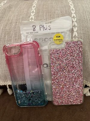 Fundas para teléfono celular Apple iPhone 8 Plus. Juego de 2 Foto 1 de 2