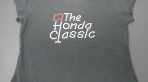  Golf THE HONDA CLASSIC Bling it on ladies medium black short sleeve Top New  - Picture 1 of 6