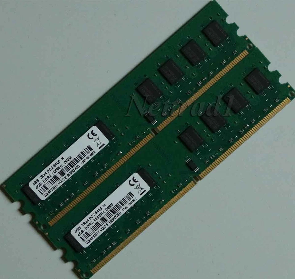 HYNIX 8GB (2 X 4 GB) DDR2 RAM PC2-6400 800 MHz Arbeitsspeicher nur AMD