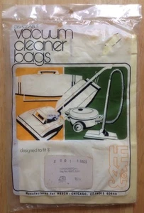 FOUR (4) KENMORE 5001 CANISTER VACUUM CLEANER BAGS, BAG 4001, BAG 5001, NEW NOS - Picture 1 of 3
