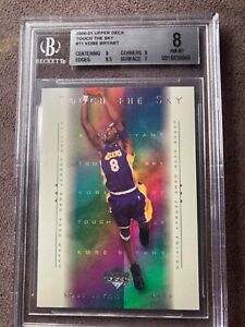2000 Kobe Bryant BGS 8 Upper Deck Touch the Sky #11 Card Lakers