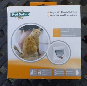 PetSafe Staywell 4-Wege Katzenklappe - Sicherer & bequemer Zugang für Ihre Katze! - Bild 1 von 11