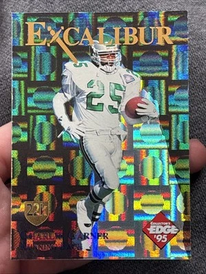 1995 Collector's Edge Excalibur 22K Silver Prism /750 Charlie Garner #23 Shield - Image 1 of 2