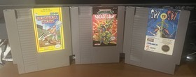 Lotto Nintendo NES Teenage Mutant Ninja Turtles Arcade, Spy Vs Spy, Baseball Stars