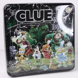 NIB Clue The Twilight Zone Tower of Terror Board Game- Tin -Disney Edition 2007 - Picture 1 of 10