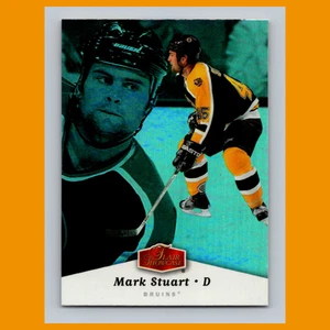 Tarjeta de hockey Mark Stuart Rookie #12 2006 Flair Showcase Boston Bruins NHL CASI NUEVA - Imagen 1 de 3