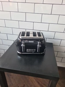 Breville VTT786-01 Curve 4 Slice Toaster 1650W - Black - Picture 1 of 2