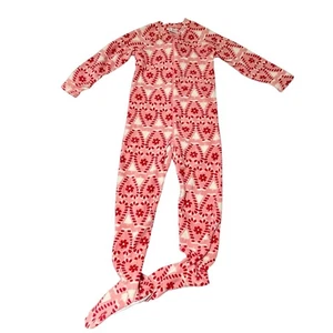 Hanna Andersson Fleece-PJs mit Füßen Größe 8 - Bild 1 von 5