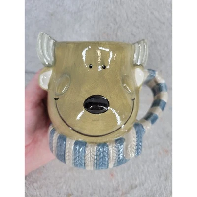 Linda Taza de Reno Invierno Vacaciones Navidad Cerámica Vajilla Foto 1 de 4