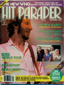 Hit Parader Magazine October 1979 The Who, Stones, KISS, Bee Gees, Ramones,RARE! - Picture 1 of 19