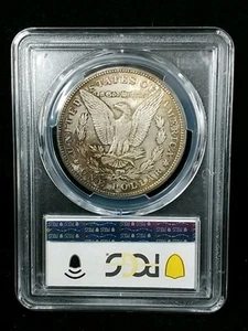 1883  $1 PCGS MS61 MORGAN SILVER DOLLAR Awesome Toning #4067 - Picture 1 of 3
