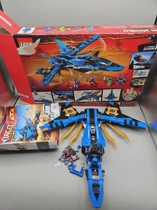 Lego Ninjago 70668 Jay's Storm Fighter unvollständiges Flugzeug mit Anleitung siehe Bilder - Bild 1 von 6