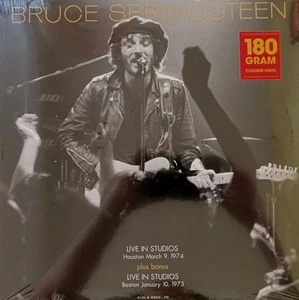 Bruce Springsteen-Live In Studios 1974 Plus Bonus 1973 Colour Vinyl LP Album.  - Picture 1 of 2
