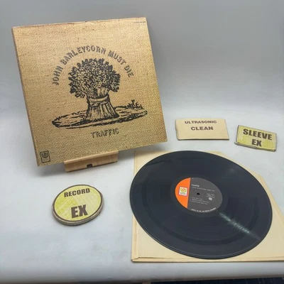 Traffic- John Barleycorn Must Die EX/EX Ultrasonic Clean 1970 Vinyl Record - Image 1 of 4