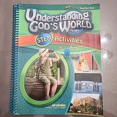 Abeka Understanding God's World Fifth Edition Stem Activities Teacher Key - Image 1 of 4