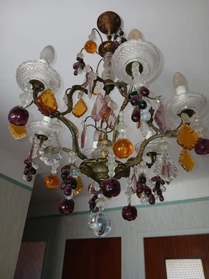 suspension lustre art déco - Photo 1/4