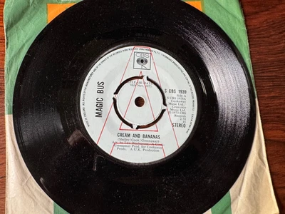 MAGIC BUS - CREAM AND BANANAS - UK - 7" SINGLE - 1973 - PROMO - Image 1 of 2