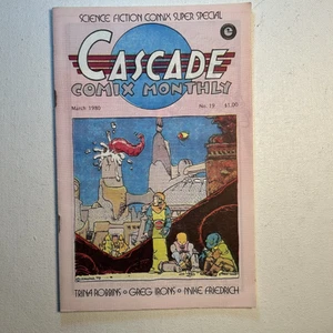 Cascade Comix #19 underground/digest comix Larry Todd 1980 Everyman Studios - Imagen 1 de 8