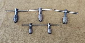 5 T-Handle 0" to 1/4" to 1/2" Tap Die Wrench Machinist Tool USA - Picture 1 of 17