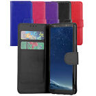Premium Wallet Case Leather Flip Cover For Samsung Galaxy S8+ Plus Case 